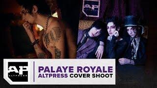 In the bathroom with PALAYE ROYALE! EXCLUSIVE behind the scenes of the ALTPRESS cover shoot