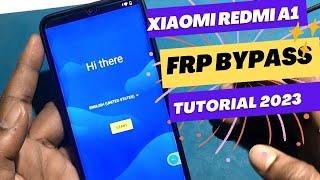 Xiaomi Redmi A1 FRP Bypass Tutorial 2023 || Bypass Google Account Lock Without PC New Method