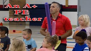 An A+ P.E. teacher