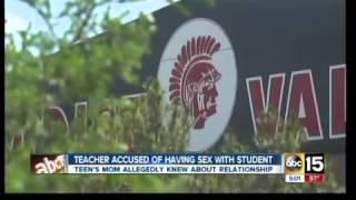 Teacher, mom charged in sex conduct case