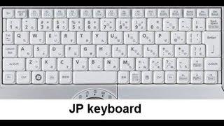 How to Change Japanese layout keyboard to English on Japanese laptops and type either