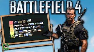 The ULTIMATE Battlefield 4 Map Tier List for 2025