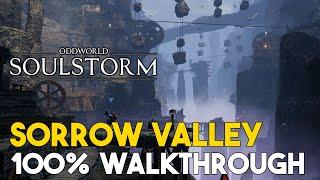 Oddworld Soulstorm Sorrow Valley 100% Walkthrough (All Mudokon, Secret Areas & Royal Jelly)