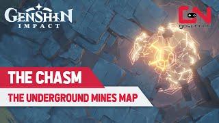 Genshin Impact How to ENTER the CHASM UNDERGROUND MINES MAP