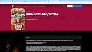 DC Universe Encyclopedia Entry || Princess Projectra || Reading & Commentary