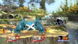 Pikmin Battle In SSBWIIU