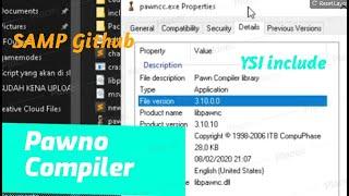 How Update the Pawno Compiler and YSI include  latest version of the Pawn language for SAMP Github