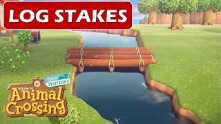 How to get Log Stakes for Bridge Construction Kit | Animal Crossing New Horizons