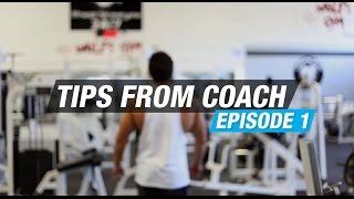 Back Training -Tips from Coach Tyrone Ep. 1 - Best Training Tips - BPI Sports