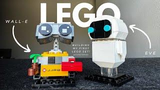 I built my first LEGO set! | Wall-E & Eve