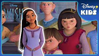 Who are Asha's FRIENDS?  | Wish | Disney Kids