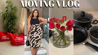 MOVING VLOG #2 : NEW POTS, ORGANISING MY APARTMENT, MR PRICE HOME HAUL, SUSHI DATE & MORE