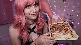 [ASMR] Eating Pasta & Talking About My Life