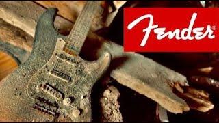 Fender stratocaster rescue restoration abandoned old guitar part I