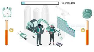 2D Animated Explainer Video: Optimizing the Construction Supply Chain | EFFE Animation