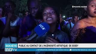 Le public en contact avec l'ingéniosité artistique de Sosey lors d'un concert exceptionnel