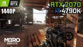 Metro Exodus - RTX 2070 & i7 4790K | 1440p Extreme | Ray Tracing Ultra | DLSS ON/OFF