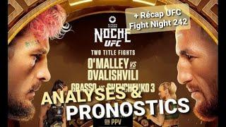 UFC 306 - O'Malley vs Dvalishvili - Analyses & Pronostics #ufc #mma #pronostic