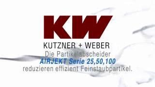 Kutzner + Weber Partikelabscheider Airjekt Serie 25, 50,100