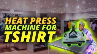 Heat Press Machine For Tshirt | Unboxing My AKEY/DIY HEAT PRESS P 8200