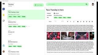 Notes Application using Adobe XD | June Update 2020 | States | Prototype