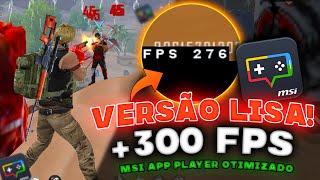 MUITO LISO  300 FPS NO MSI APP PLAYER - COMO BUGAR FPS NO MSI APP PLAYER EMULADOR FREE FIRE X86