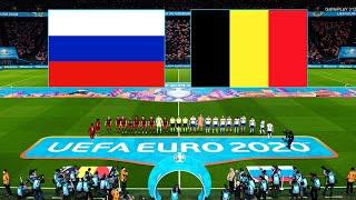 PES 2021 - Belgium vs Russia - UEFA EURO 2020 - Full Match & Amazing Goals Gameplay