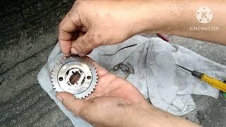 How to replace weight de comp Kawasaki barako