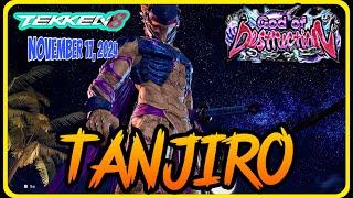 Tekken 8 ▰ (Tanjiro) YOSHIMITSU - God Of Destruction - Ranked Matches NOVEMBER 17, 2024