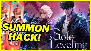 SUMMONING HACK! (EASY SSR) - Solo Leveling Arise