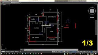 AutoCAD - 1/3 Como dibujar el plano de una casa desde cero en autocad