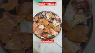 Fry Fish Recipe  #shorts #trending #youtubeshorts #fish #ytshorts #viral #short #viralvideo #trend