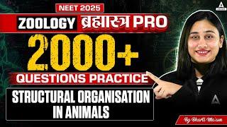 Structural Organisation in Animals Class 11| NEET 2025 | 2000+ Questions Practice | Bharti Singh