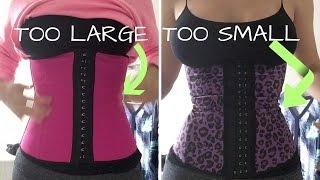 Waist Trainer Sizing Mistake: Too Big Vs. Too Small [DEMO + Bonus Sizing Tips]