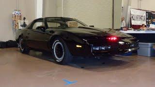 Actual TV Show Knight Rider K.I.T.T. 1982 Pontiac Trans Am KITT on My Car Story with Lou Costabile