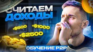 УРОК 16 P2P КАК СЧИТАТЬ ПРИБЫЛЬ, обучение p2p, арбитраж криптовалют