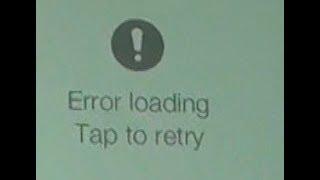 Fix Error Loading Tap to Retry With YouTube App on Very Old iPad