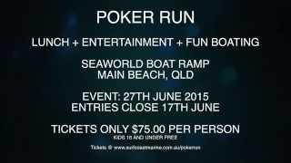 Charity Poker Run Call Out - Boating Event 27th June 2015