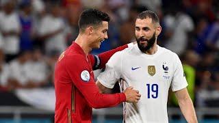 Portugal vs France 2-2 (Ronaldo vs Benzema) Euro 2020 Extended Highlights#FootballHighlights