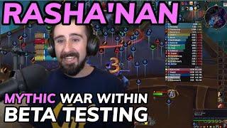 Mythic Rasha'nan War Within Raid Testing (Boss 4/8)