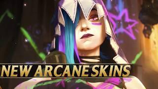 ARCANE SEASON 2 NEW SKINS TEASER - League of Legends