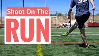 How To Shoot A Soccer Ball While Running