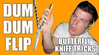 Butterfly Knife Tricks for Beginners #3 (The 2 Reverse Opens)