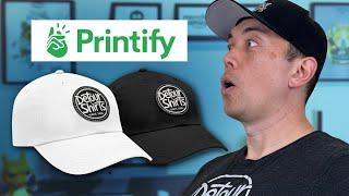 I Got Printify's Dad Hats with a Leather Patch. Check it out!