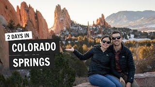 48 hours in Colorado Springs in the WINTER: Things to do + local food!