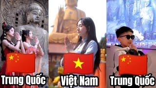 Đào Lê Phương Hoa"Biến hình lễ Phật"thịnh hành hot TikTok đu trend và cái kết#xuhuong#viral