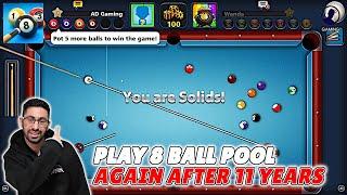 So After 11 Years I Am Back To Play 8 Ball Pool And It Was Hilarious 