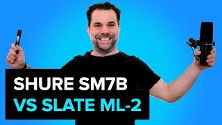 Shure SM7B vs Slate Digital ML-2 Modeling Microphone (Microphone Shootout)