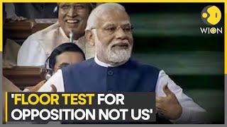 Modi government wins no-trust vote, opposition walks out of parliament | WION