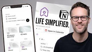 How I Organise My Life In Notion: Tour My Top 5 Simple Tools 2025